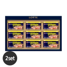 롯데웰푸드 런천미트 선물세트 8호, 2세트