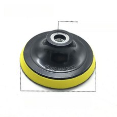 폴리싱 패드 광택패드 페인트 광택 양모패드 버핑패드, 4인치 100mm M14, 1개, 1L