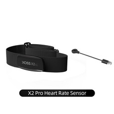 XOSS X2 Pro 심박수 센서 독립 기록 가슴 스트랩 HRM 모니터 Bluetooth ANT + 건강 피트니스 스마트 자전거, [01] X2 PRO HRM, 1개