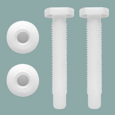 변기커버 연결세트 볼트 나사 양변기시트 교체, 1개