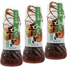 Yamae Foods 일본직구 야마에 식품 일본 양파 드레싱 250ml x 3개, 1개