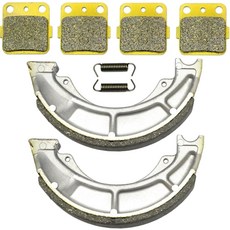 마스터 첸 프론트 리어 브레이크 패드 슈즈 드럼 스즈키 LT-Z250 LTZ250 쿼드스포츠 250 2004 2005 2006 2007 2008 2009 FA84 S636 MC02, 1개
