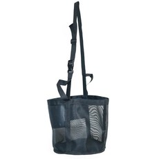 조절 가능한 스트랩 편안한 목 강화 방수 바닥 말 구 공급 백을 갖춘 곡물용 Nuburbur 백 크고 튼튼한 내구성이 뛰어난 메쉬 장치, Small