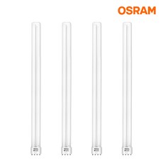 오스람 이관형광등 55W Dulux L, 주백색, 4개