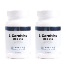DOUGLAS LABORATORIES 左旋肉鹼膠囊 250mg, 2罐, 100顆