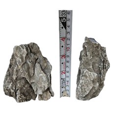 青龍石 4kg/裝 水族首選 石頭 石 自然石 天然洞石 魚缸造景 水族箱裝飾 園藝 造景 黑奇石 英石, 1箱