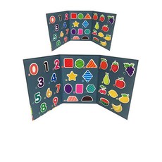 떼였다 붙였다 모양맞추기 마그네틱 3단북 X 2개입 유치원 크리스마스선물 어린이집 인지발달 단체선물 dew+758Ci