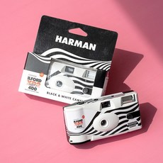 하만 XP2 SUPER 흑백 SUPER B&W 일회용 카메라 400-27컷, 하만 XP2 SUPER 흑백 SUPER 일회용 카메라, 1개