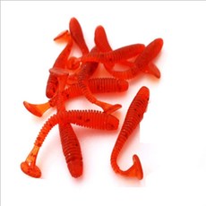 다미겨미 유니피스 TNT 소프트웜 루어 미끼 웜 루어낚시미끼, 유니피스 TNT소프트웜 형광