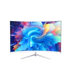 게이밍모니터 27인치 144Hz 커브드 IPS 패널 컴퓨터모니터, 표준 규격, 12. 271K-75HZ(커브블랙)