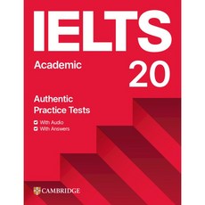 IELTS 20 Academic 雅思官方全真題本 (學術組) 9781009814904
