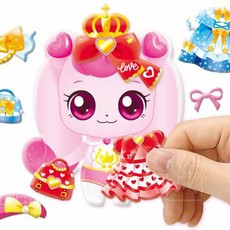 코디스티커 하츄핑 옷입히기놀이 폰꾸스티커