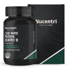 뉴센트리 파바빈 콩 자이언트 프로테인 [100%잠두 원료] 분말 가루 정 여주 돼지감자 구절초 수국잎 추출물, 60정, 1개