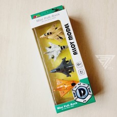 合金小戰鬥機模型套裝 F-16迴力車 軍事飛機 迷你飛機 合金飛機 玩具飛機 兒童 4入一盒, 1個, 小戰鬥機模型套裝/4入一盒