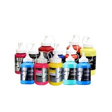 알파 실버 아크릴 물감 250ml 낱색 (95색), 939 Prussian Blue