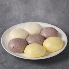 안흥찐빵 할매쌀찐빵10개+단호박찐빵10개+흑미찐빵10개 총30개, 50g