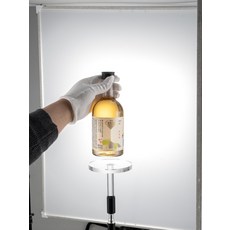 [반사효과 연출] 원형 고보 반사판 제품스튜디오 누끼촬영, 5cm 원형 스탠드형