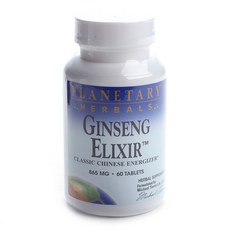 PLANETARY HERBALS 人蔘靈藥錠 865mg, 60 件, 1個