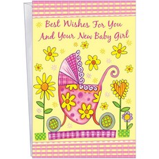 Chuck's Card-O-Rama - 새로운 카드 - 미국 제조 - 25.4cm X 19.7cm (10 x 7.75x2.54cm)까지 열림 - 아름다운 카드 - 96264