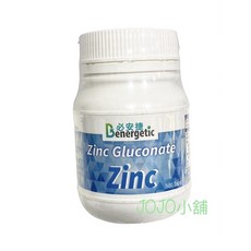 必安捷 鋅錠 Zinc Gluconate 500顆/瓶, 1個