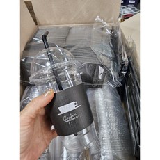 해피팩 100세트 16온스 아이스컵 + 92파이 돔뚜껑 + 블랙호퍼홀더 + 스트로우까지! 100개 세트트, 1개