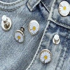 실용적인 허리조절 바지 똑딱이단추 수선용 똑딱단추 스냅단추 공예도구, 리본