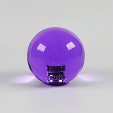 【Channel G】凱迪特 KDIT 彩色水晶透明搖桿球 三和&清水搖桿 通用 JLF各系列& LS-32, 紫, 1個