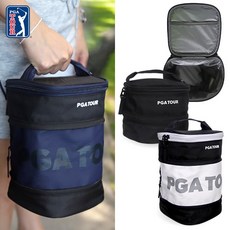 피지에이 [PGA투어] 데일리 스퀘어 컬렉션 쿨러백 보냉백 보냉보온가방 2986962, 블랙 free