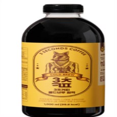 3초커피 콜드브루 원액, 2개, 1개입, 1L