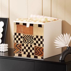 부직포 수납함 리빙박스 소품정리함 정리함 접이식 옷장수납 정리박스 30x30x30cm, 1개, B. SNX42 2