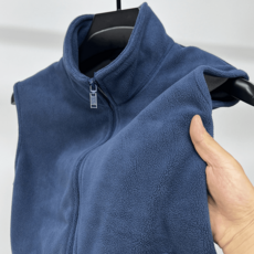 TIMEPURE 조끼 트렌디 봄가을 오리털 보온 서포트 칼라 지퍼 베스트 경량 조끼 남성용 캐주얼 데일리룩 방한 작업복 근무복