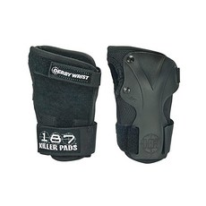 187 Killer Pads 더비 손목 보호대 - 롤러 더비용 슬라이드 온 보호_179007
