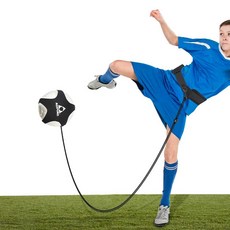 족구타격기 족구 드리블 연습기 축구 공 트레이너, 그린) 볼백 (볼제외), 1개