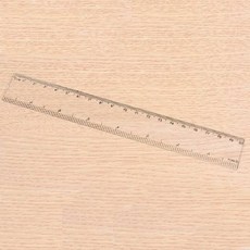 20cm 투명 직선자 아크릴 눈금자 학생용 사무용 제도 문구 학용품 투명자 사무용자 필기구