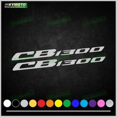 오토바이 데칼 페어링 윈드 실드 장식 헬멧 탱크 엔진 스티커, 9. CB1300-003, A. 2pcs x 12cm