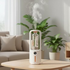 사랑애 피톤치드 거실 화장실 가정용 소형 자동 분사기 편백수 탈취제 방향제 타이머 디스펜서 디퓨져 본품*55ml 1개, 55ml