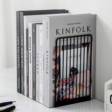 철제 L자 북엔드 2P 세트 책상 정리 학생 인테리어