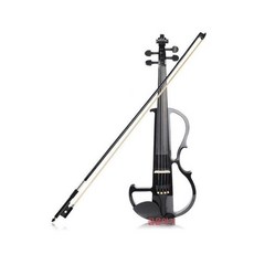 블루투스 전자 바이올린 현악기 입문용 반주 취미 연주용, 1개, 국산 모델B 블랙, 기본 모델명/품번