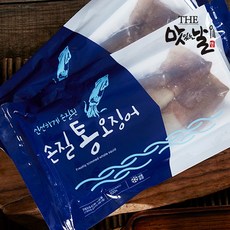 구룡포 깔끔손질 통오징어 4팩(팩당2미 320g)총8미 1.28kg, 없음