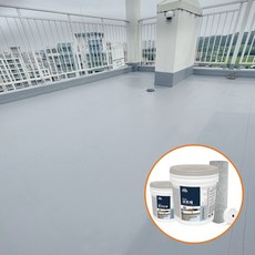 평형 슬라브 옥상 방수 보강 패키지 [1평], 적갈색, 녹색