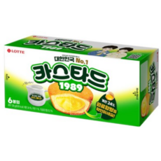 롯데웰푸드 카스타드 오리지널, 138g, 1개