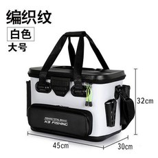 바다낚시 보조가방 대형 방수 장비 없음 내부 백팩 카모플라주 삐꾸통 그린 릴케이스 박스 소형, 1개, 10_직조 화이트 대형 두꺼운 내부 상자 없음