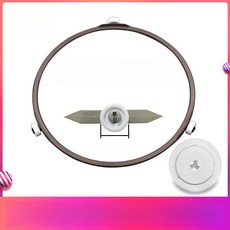 전자레인지 유리 전자레인지유리판 광파오븐 삼발 요리 평면형 턴테이블 오븐, 원형 지름 15.8cm 높이 1.4cm, 1개, 1cm