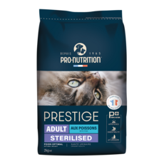 프레스티지 캣 중성화 피쉬 헤어볼 소화 중성화 고양이 사료, 2kg, 1개