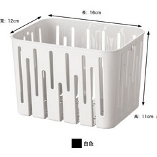 戶外手提水果瀝水籃廚房家用新款客廳淋水籃精緻小果藍蔥薑蒜收納, 1個, PP不帶提手白色1個