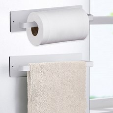 자석타입 행주정리대 키친타올홀더 주방수납, 화이트