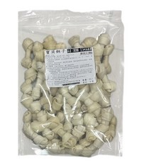 Petroyal 寶貝餌子 潔牙骨 打結骨 超值包, 1個, (量販包) 2.5吋白結骨55入*1包