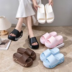 adai-476 여름 패션 슬리퍼 여성 통굽 샌들 쿠션감 좋은 편안한 데일리 신발