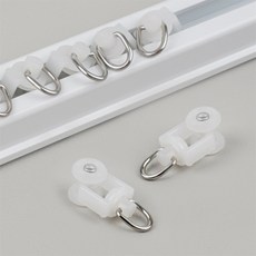 우주마켓 커텐레일 레일롤러