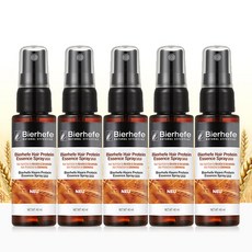 비어헤페 맥주효모 헤어단백질 스프레이, 40ml, 5개
